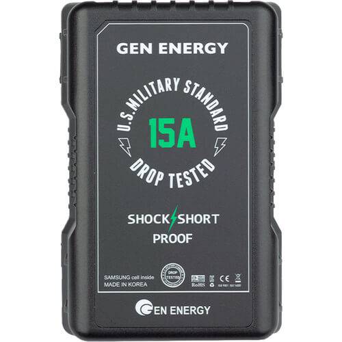 GEN ENERGY 195Wh / 13.5Ah Li-Ion Gold Mount Battery (15A Max. Discharge Rate) - Coremicro – image 1