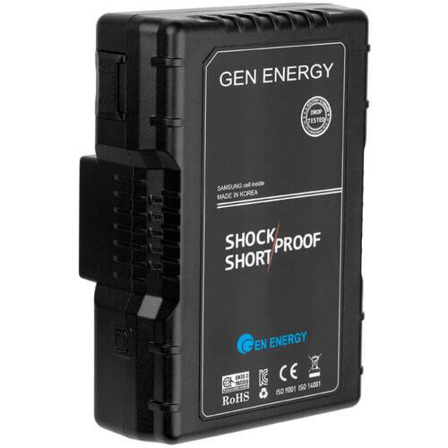 GEN ENERGY G-B100 98Wh/6.8Ah Li-Ion Gold Mount Battery - Coremicro – image 1