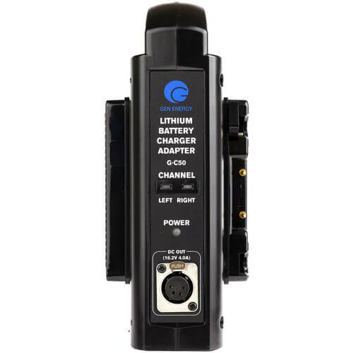 GEN ENERGY 2-Channel Charger for Gold Mount G-B100/B200 Batteries (16.8V/2.5A) - Coremicro – image 3
