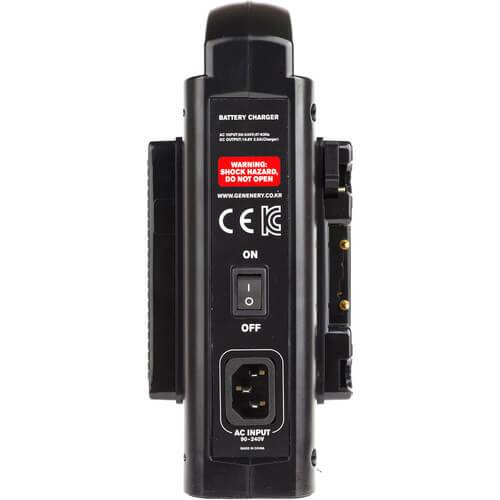GEN ENERGY 2-Channel Charger for Gold Mount G-B100/B200 Batteries (16.8V/2.5A) - Coremicro – image 2
