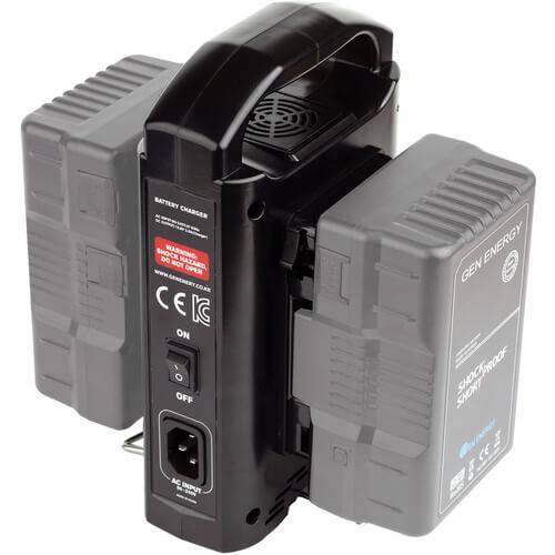 GEN ENERGY 2-Channel Charger for Gold Mount G-B100/B200 Batteries (16.8V/2.5A) - Coremicro – image 5