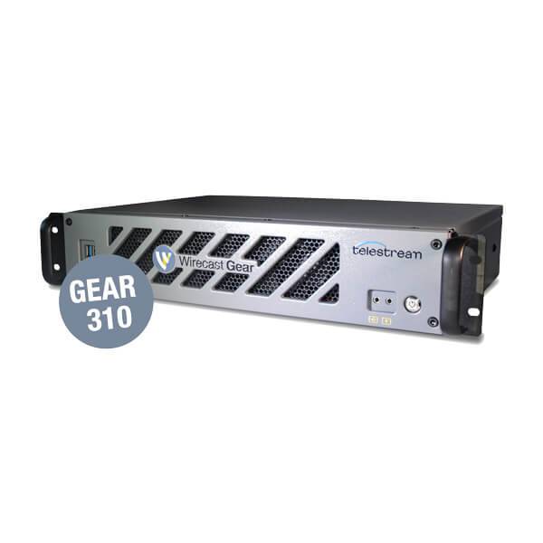 Telestream Wirecast Gear 310 Basic HDMI video switcher with multiple input ports for professional live streaming and production. – image 1