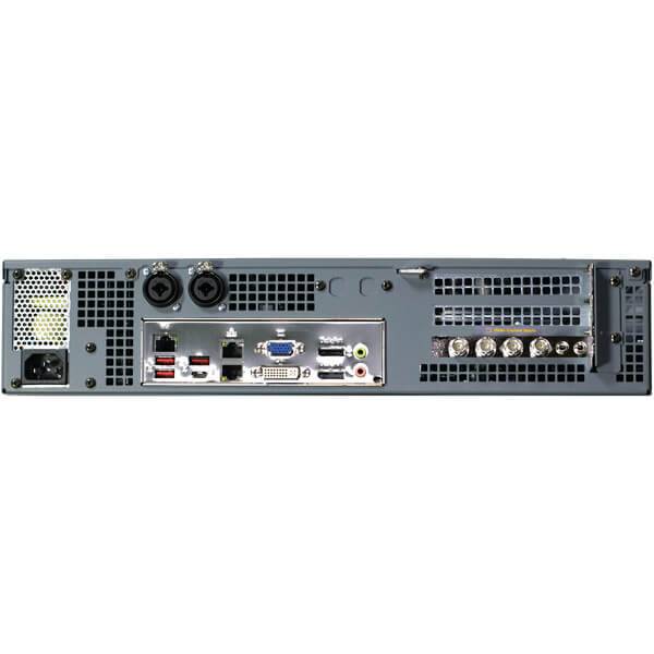 Telestream Wirecast Gear 320 video switcher with SDI inputs, shown from the back, used for sports and live SDI production. – image 2