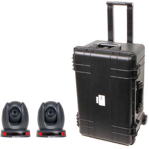 Datavideo GO-2CAM140TC Kit (Inludes 2x PTC-140T HDBaseT PTZ Camera and HC-800 Case) - Coremicro – image 1