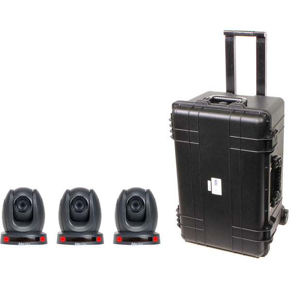 Datavideo GO-3CAM140TC kit (Inlcudes 3x PTC-140T HDBaseT Camera and Case) - Coremicro – image 1