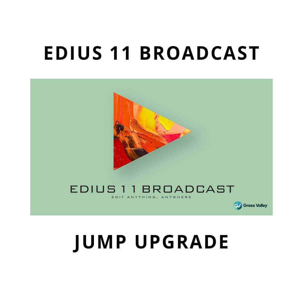 Grass Valley EDIUS 11 Broadcast Jump upgrade box for video editing from EDIUS Pro or Workgroup version. – image 1