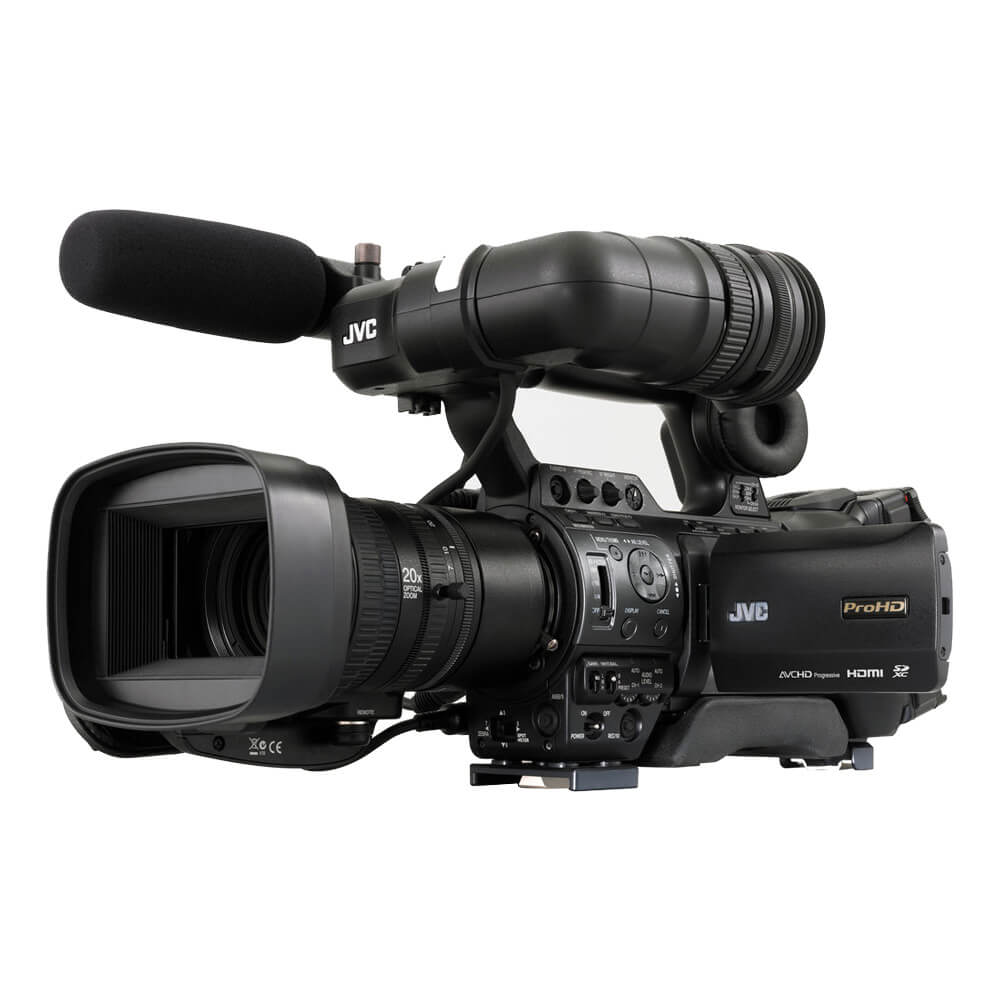 JVC GY-HM890U ProHD Compact Shoulder Camcorder with Fujinon 20x Lens - Coremicro – image 1