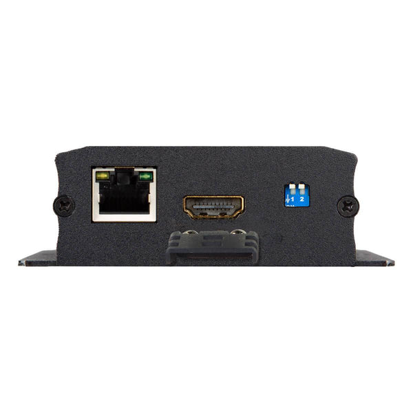 Datavideo HBT-6 HDBaseT receiver box with multiple connection ports for professional production equipment. – image 3