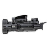 JVC GY-HC550UN 4K NDI professional camcorder with top view showing control buttons and lens for high-quality video recording.