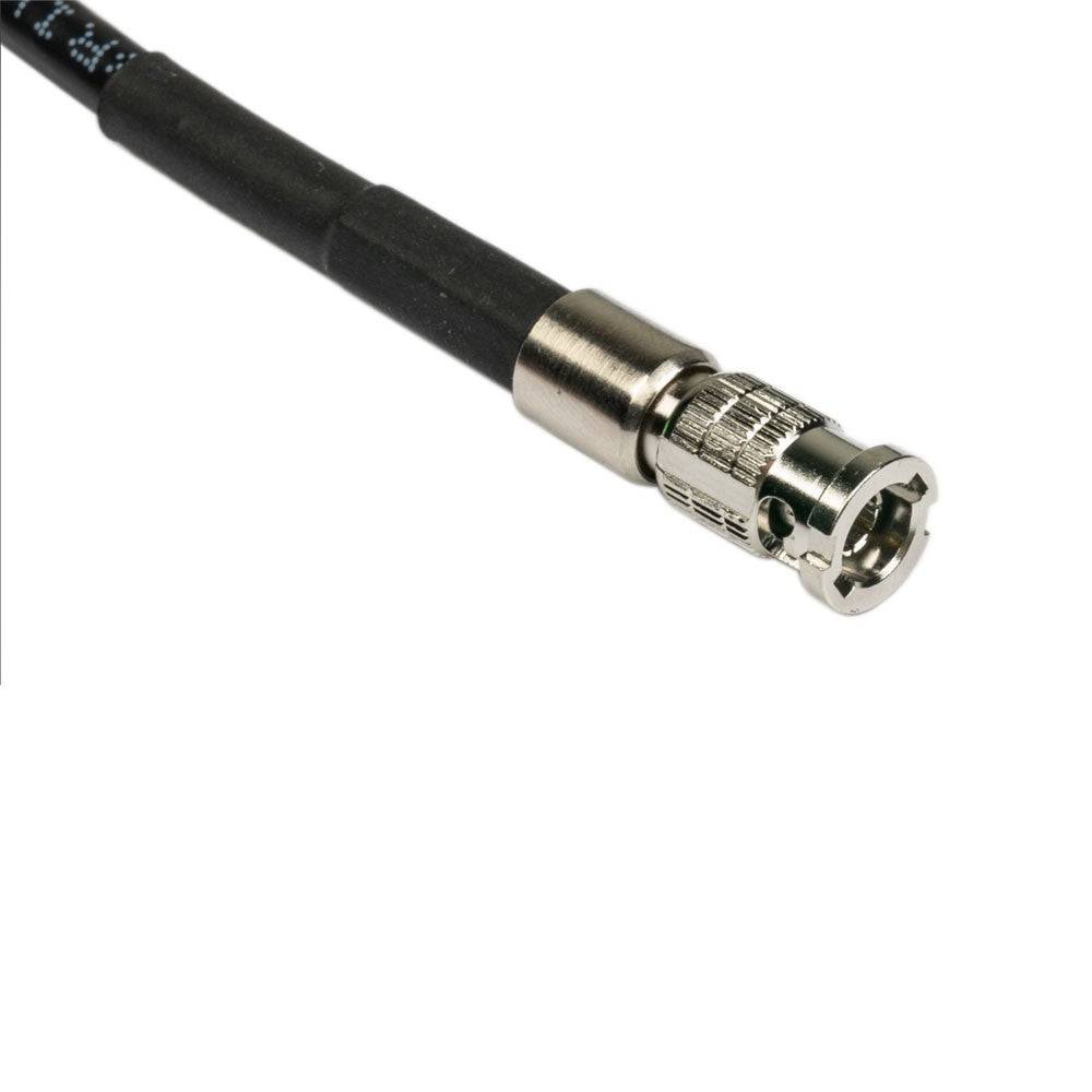 Laird HD-BNC male to standard BNC male 6G SDI cable, 6-foot length, used for professional HD video signal transmission. – image 2