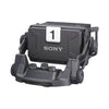 Sony HDVF-EL70 7.4-inch HD electronic viewfinder for studio video cameras, showing the detailed screen and control buttons.