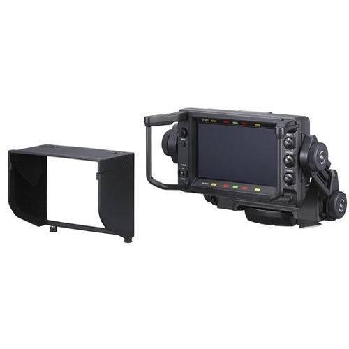 Sony HDVF-EL70 7.4-inch HD electronic viewfinder for studio video cameras, showing detailed display and control buttons. – image 2