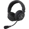 Datavideo HP2A dual side headset with 3.5mm jack, over-ear design for clear audio monitoring and communication.