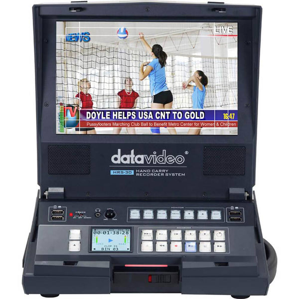 Datavideo HRS-30 Portable SD/HD-SDI Recorder with a 10.1” Monitor - Coremicro – image 2
