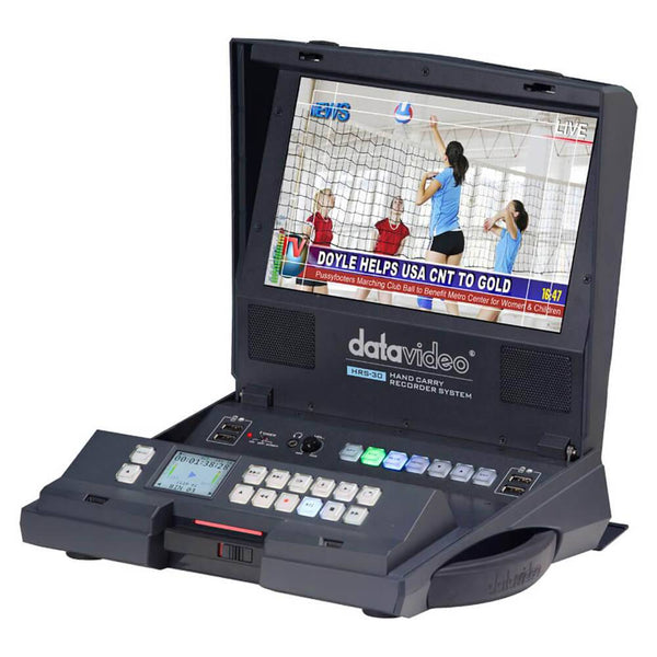 Datavideo HRS-30 Portable SD/HD-SDI Recorder with a 10.1” Monitor - Coremicro – image 1