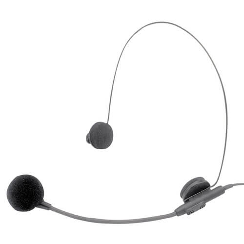 Azden HS-11 unidirectional headworn microphone with adjustable headband and discreet design for clear audio capture. – image 1