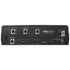 Datavideo HS-1600T MK II 4-channel HDBaseT portable video switcher with rear panel ports and controls.