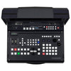 Datavideo HS-1600T MK II 4-channel HDBaseT portable video switcher with control panel and input ports.