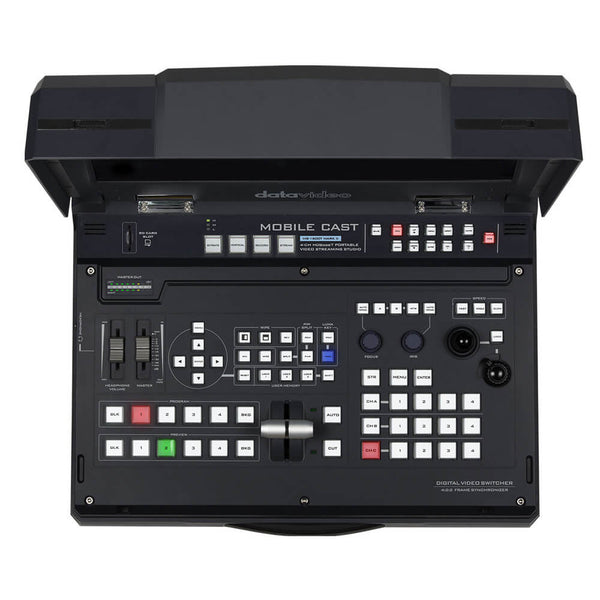 Datavideo HS-1600T Mark II 4-Channel HD/SD HDBaseT Portable Video Streaming Studio - Coremicro – image 3