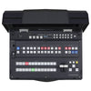Datavideo HS-3200 HD 12-channel portable video switcher with multiple input controls and professional streaming features.