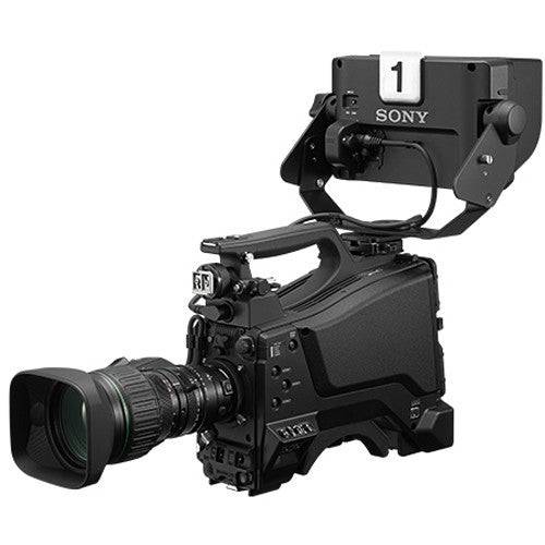 Sony HXC-FB75SC broadcast camera with viewfinder and 20x lens, SD/HD studio camera for professional video production – image 2
