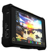 Atomos Shogun Inferno video monitor with full accessory kit, featuring a large display and professional video production tools.