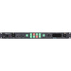 Datavideo ITC-100 8-way intercom system with four headsets and beltpacks, used for professional production communication.