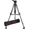 Cartoni Focus 10 Red Lock System for video cameras with 100mm mounting, featuring a sturdy design and locking mechanism.