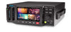 AJA Ki Pro Ultra Plus multi-channel HD and 4K video recorder and player with professional interface and display.