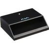 AJA KiStor Dock storage device with multiple ports and sleek black design for professional data transfer and storage.