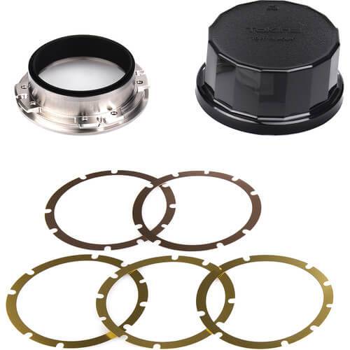 Tokina Cinema Vista PL Mount and Shim Kit for professional camera lenses, showing lens mount components and shims. – image 1