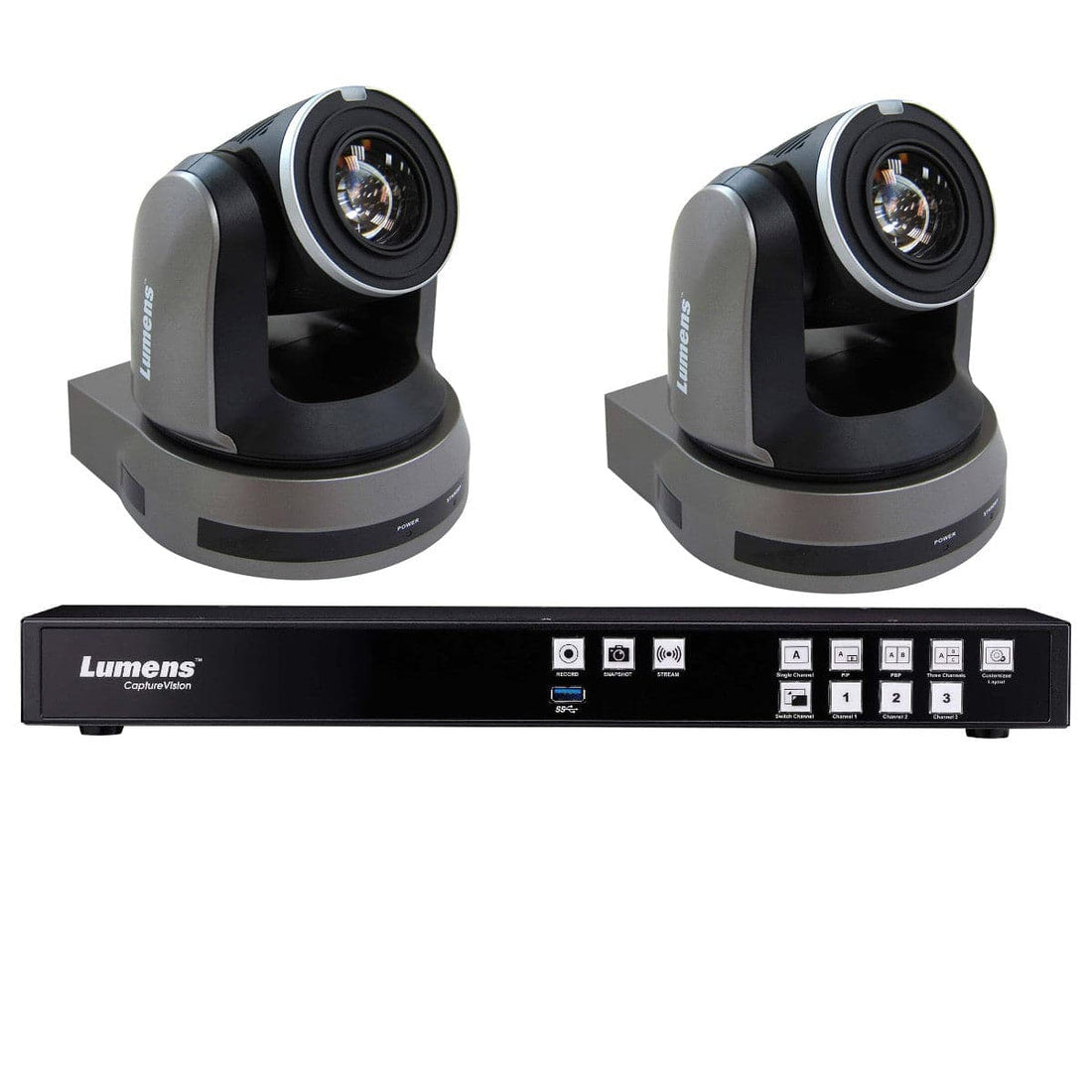 Lumens LC200 CaptureVision System With 2x VC-A61P IP PTZ Cameras - Coremicro – image 1