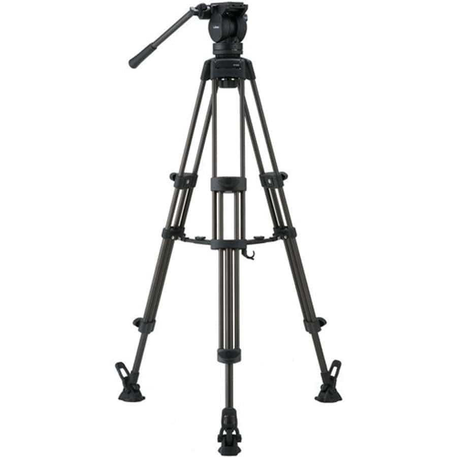 Libec LX7 M Tripod With Pan and Tilt Fluid Head and Mid-Level Spreader - Coremicro – image 1