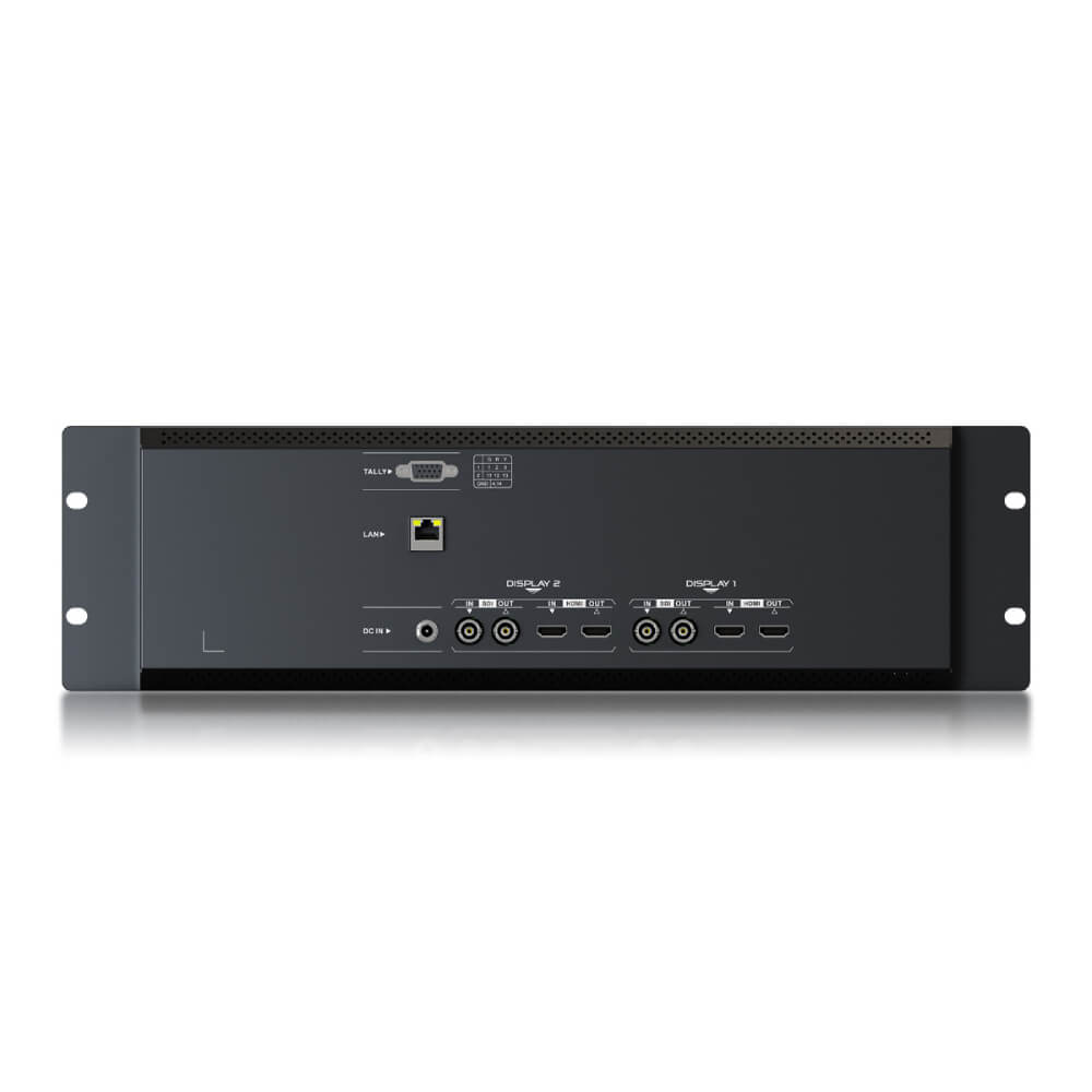 Lilliput RM-7026-12G Dual 7 Inch 3RU Rackmount 12G-SDI Monitor - Coremicro – image 3