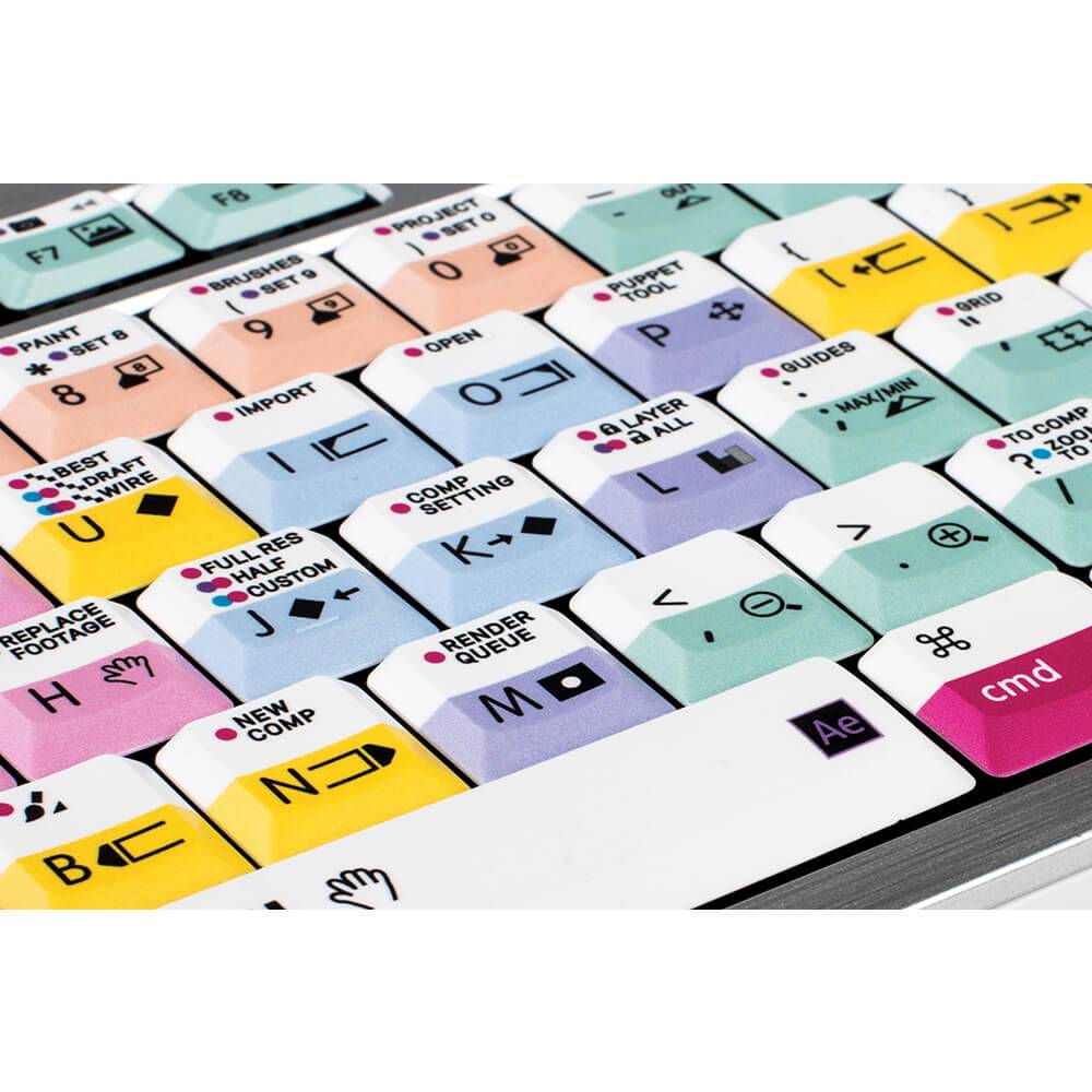 LogicKeyboard ALBA Adobe After Effects CC Keyboard for Mac (US) - Coremicro – image 2