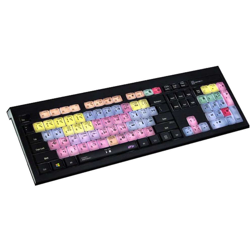 Logickeyboard Avid Pro Tools PC Backlit Astra Keyboard - Coremicro – image 1