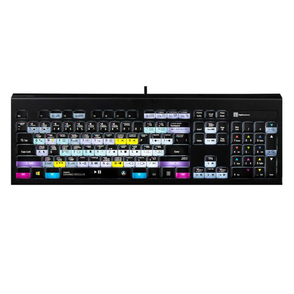 LogicKeyboard PC Astra for DaVinci Resolve 17 (US) - Coremicro – image 2