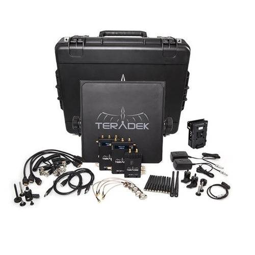 Teradek Bolt 990-2 Pro 2000 TX/2RX Deluxe Kit with V-Mount SDI/HDMI Wireless Video Transceiver Set - Coremicro – image 1