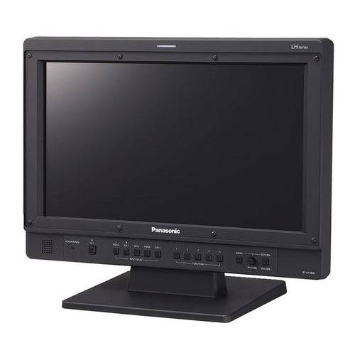 Panasonic 18.5-inch HD production monitor displaying video footage, professional production equipment for broadcasting and editing. – image 1