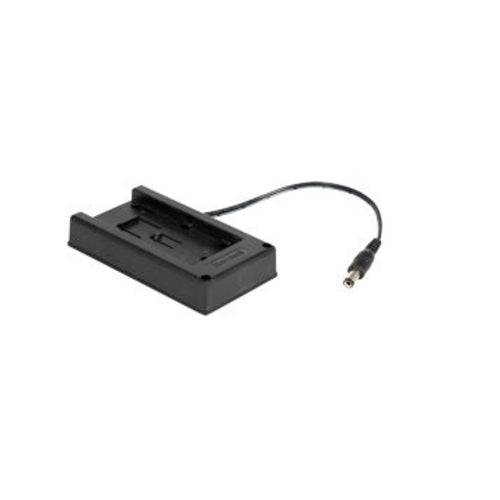 Teradek Batt. Adap. Plate for Panasonic VW-VBG6 & CGA-E/625 7.2V batt. to Barrel Conn. Cable Length: 9in / 22cm - Coremicro – image 1