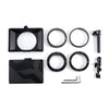 Tilta Mini Clamp-on Matte Box for video cameras, showcasing compact design and adjustable top flags for professional lighting control.