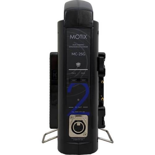 IDX System Technology MC-2SG 2-Channel  Li-ion Gold Mount Battery Charger - Coremicro – image 1