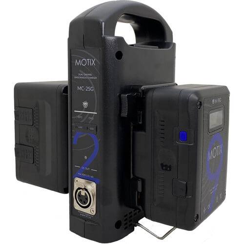 IDX System Technology MC-2SG 2-Channel  Li-ion Gold Mount Battery Charger - Coremicro – image 5