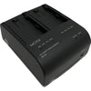 IDX System MC-2U dual-channel charger for Sony BP-U batteries, designed for professional video camera power management.