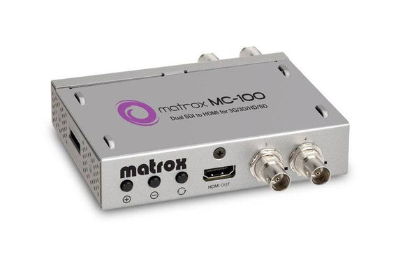 Matrox MC-100 Dual SDI to HDMI Mini Converter - Educational - Coremicro – image 1