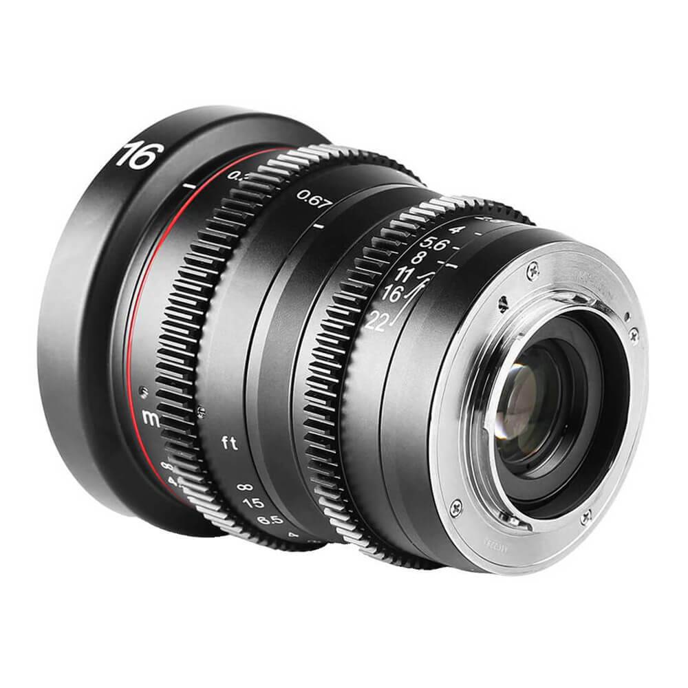 Meike 16mm T2.2 Manual Focus Wide Angle Cinema Lens (MFT) - Coremicro – image 2