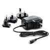 Blackmagic Design Micro Converter USB power supply showing a compact black power adapter with cable attached.