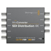 Blackmagic Design Mini Converter SDI Distribution 4K showing multiple SDI output ports on a compact video converter device