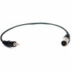 Kondor Blue Mini XLR Male to 3.5mm Mono Audio Cable for Rode Wireless Go (14") - Coremicro