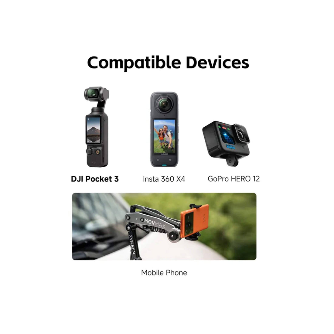 MOVMAX Blade Arm for DJI Pocket 3 - Coremicro – image 3